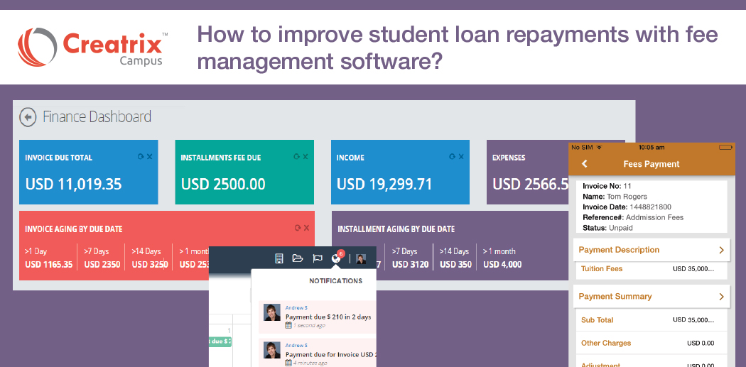 Fee management software