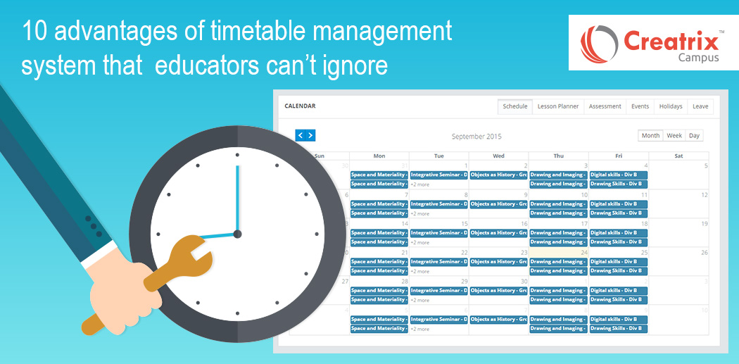 Timetable management system