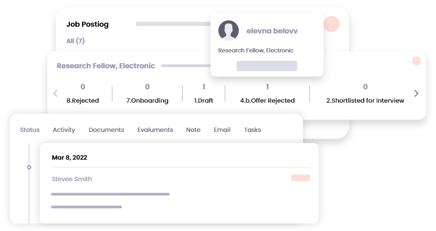 Faculty recruitment and onboarding