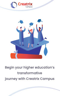 Begin your higher education’s transformative journey with Creatrix Campus