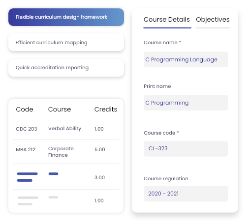 Curriculum Management System