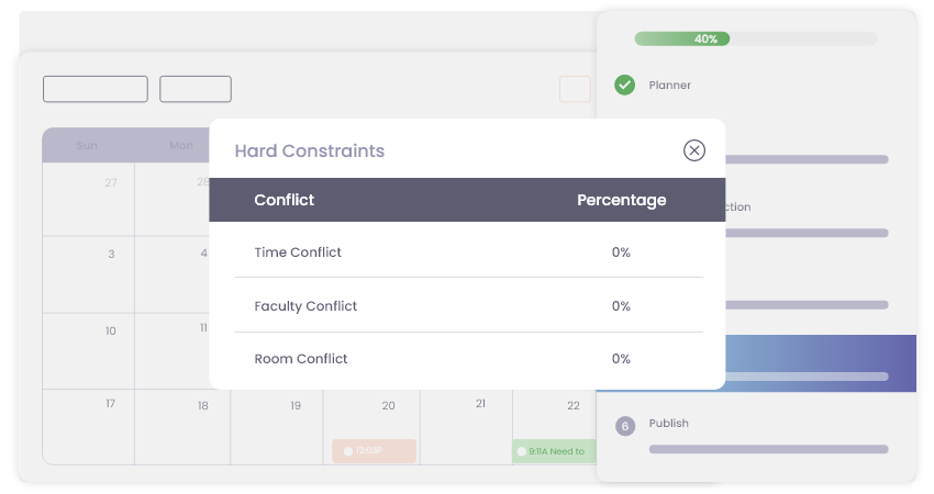 Conflict-free space utilization, finally! 