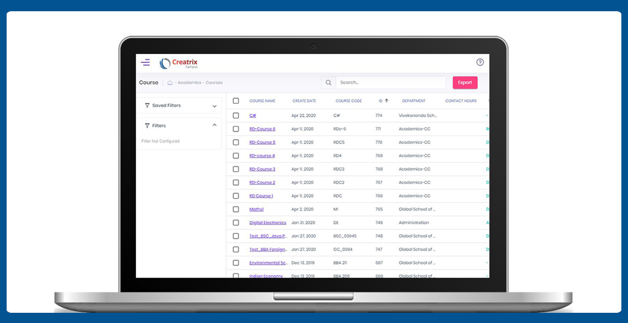 Guided setup of classroom and schedules