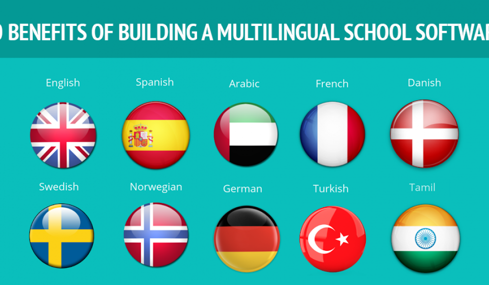 Multilingual school software