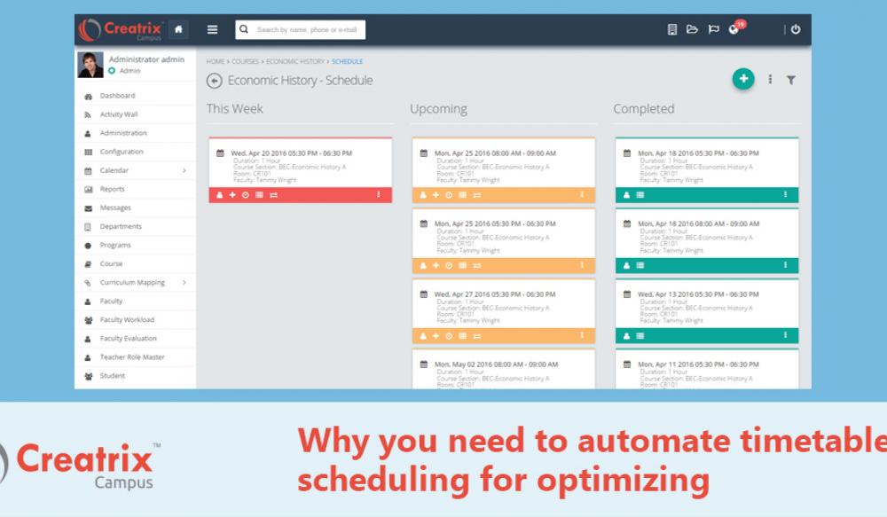 Timetable scheduling